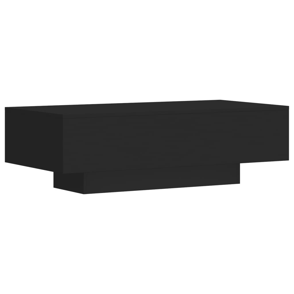 Tavolino da Salotto Nero 100x49,5x31 cm in Legno Multistrato - homemem39