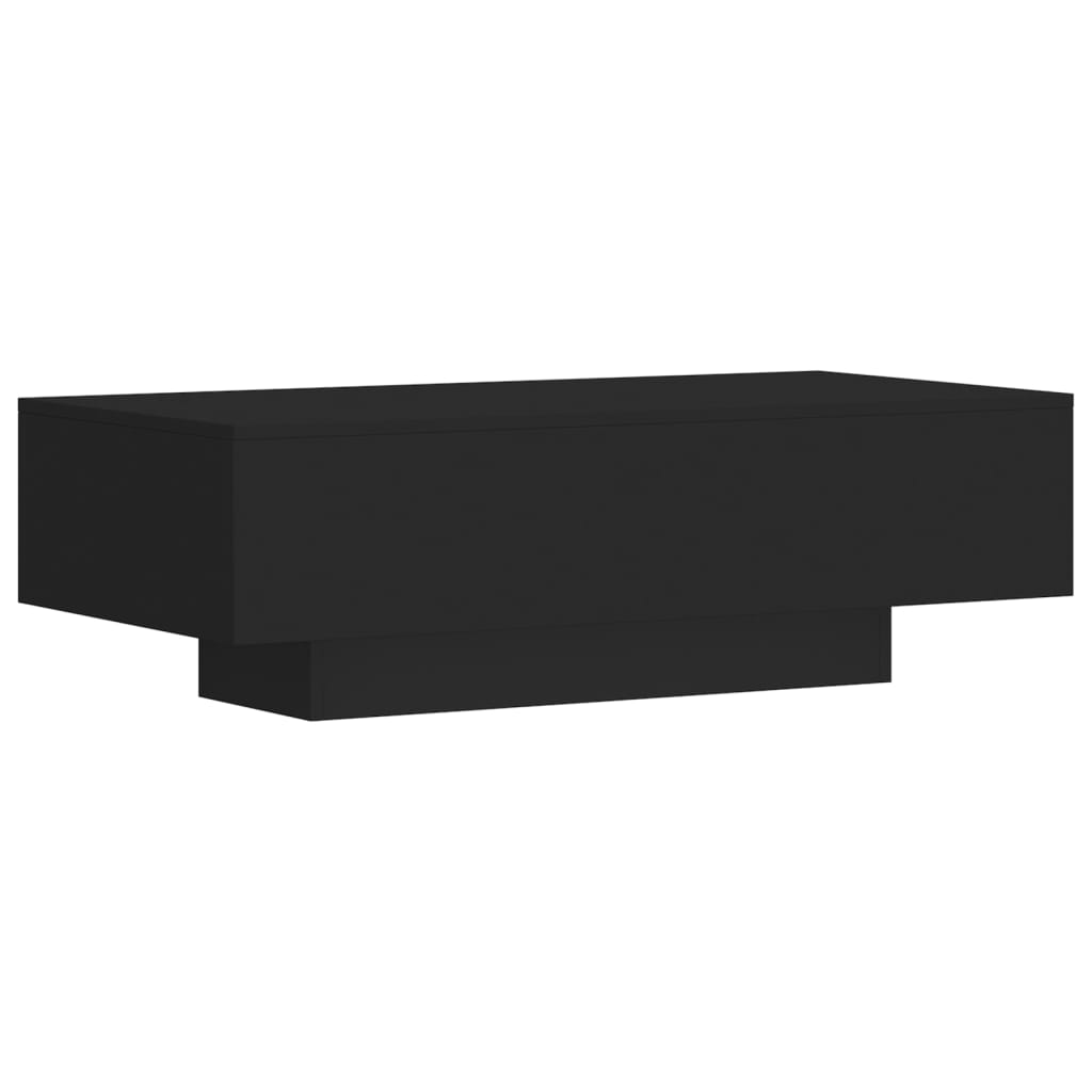 Tavolino da Salotto Nero 100x49,5x31 cm in Legno Multistrato - homemem39