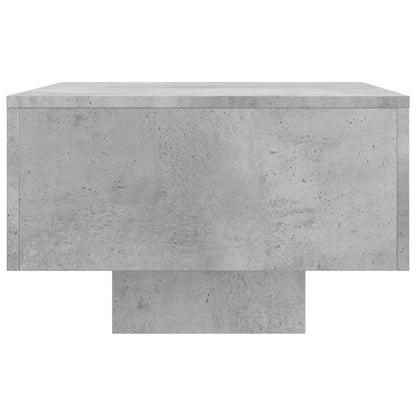 Tavolino Salotto Grigio Cemento 100x49,5x31cm Legno Multistrato - homemem39