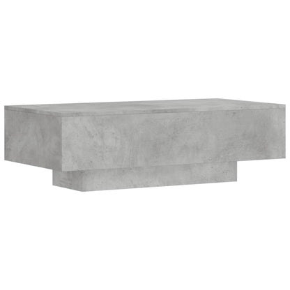 Tavolino Salotto Grigio Cemento 100x49,5x31cm Legno Multistrato - homemem39