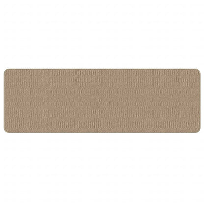 Tappeto Corsia Aspetto Sisal Sabbia 50x150 cm - homemem39