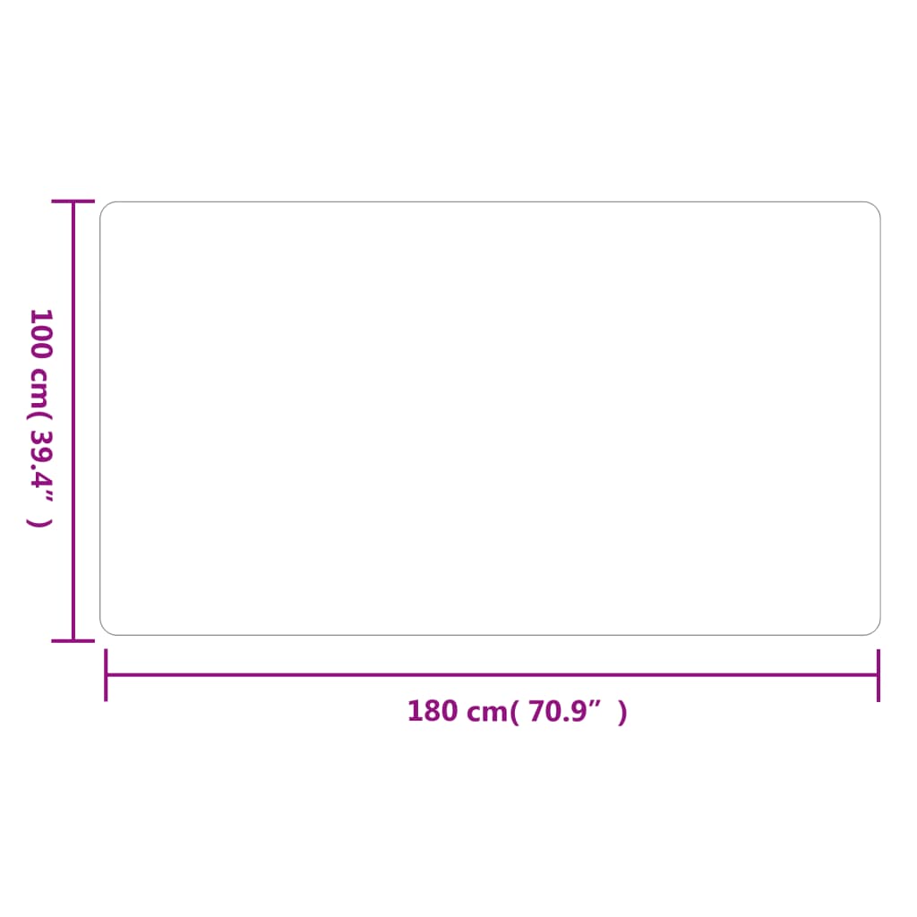 Tappeto Corsia Grigio 100x180 cm - homemem39