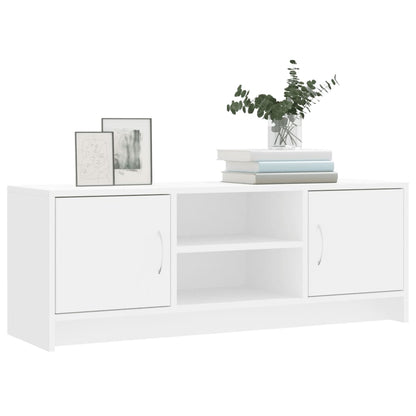 Mobile Porta TV Bianco 102x30x37,5 cm in Legno Multistrato - homemem39