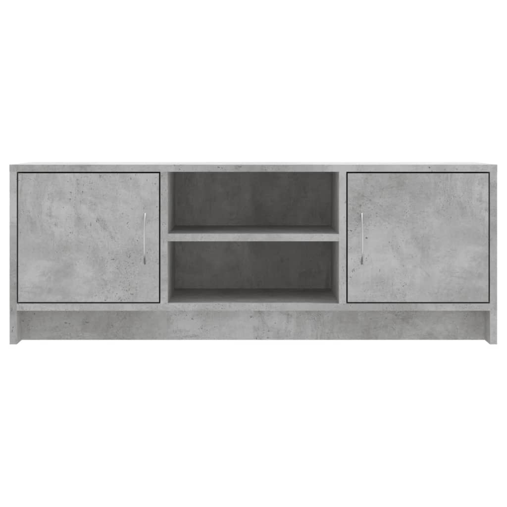 Mobile Porta TV Grigio Cemento 102x30x37,5 cm Legno Multistrato - homemem39