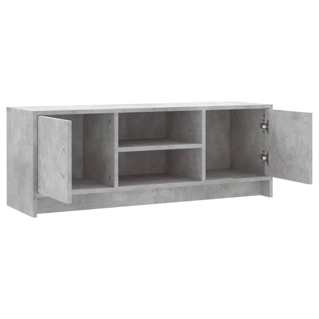 Mobile Porta TV Grigio Cemento 102x30x37,5 cm Legno Multistrato - homemem39