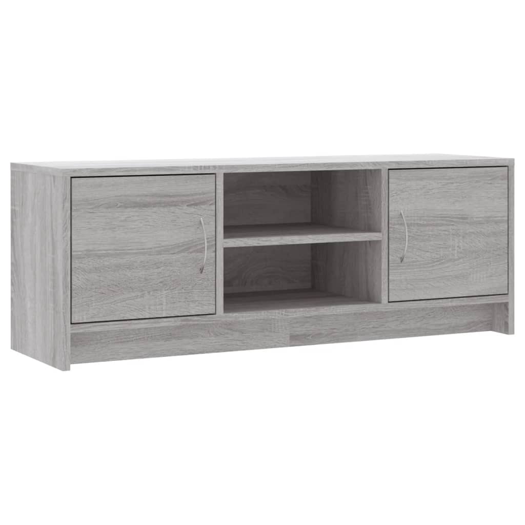 Mobile Porta TV Grigio Sonoma 102x30x37,5 cm Legno Multistrato - homemem39