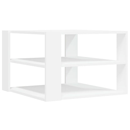 Tavolino da Salotto Bianco 59,5x59,5x40 cm in Legno Multistrato - homemem39