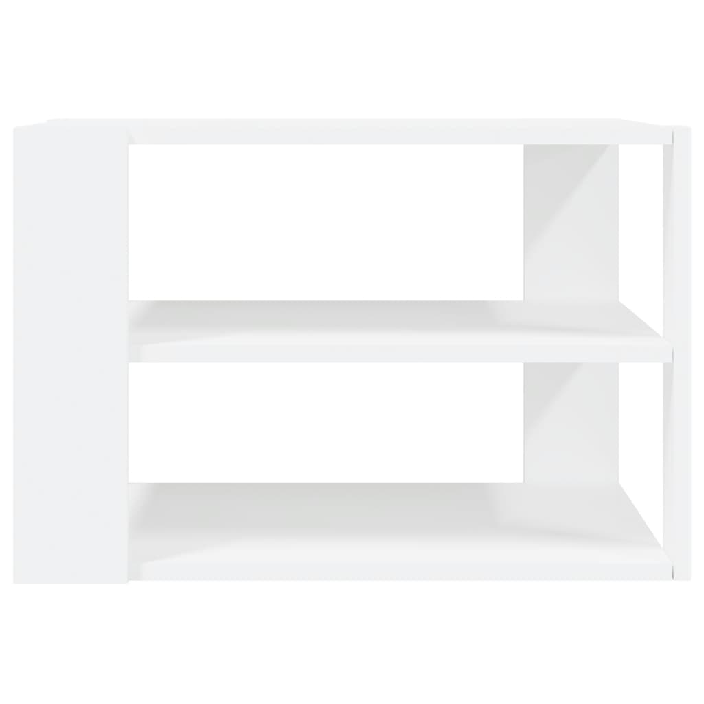 Tavolino da Salotto Bianco 59,5x59,5x40 cm in Legno Multistrato - homemem39
