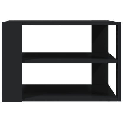 Tavolino da Salotto Nero 59,5x59,5x40 cm in Legno Multistrato - homemem39