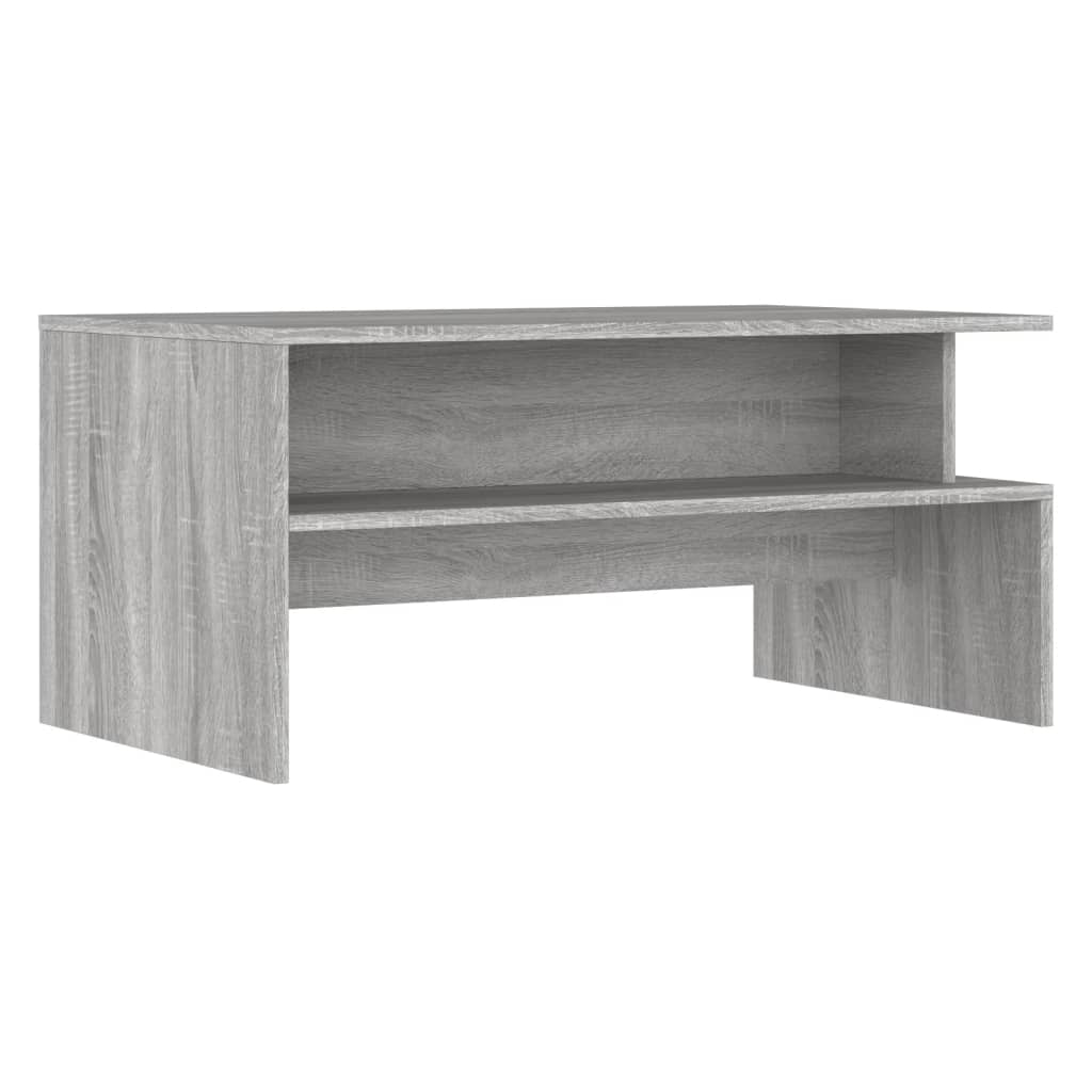 Tavolino Salotto Grigio Sonoma 90x55x42,5 cm Legno Multistrato - homemem39