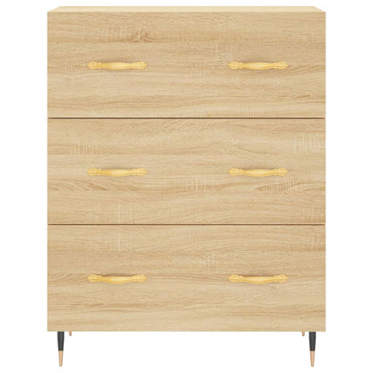 Credenza Rovere Sonoma 69,5x34x180 cm in Legno Multistrato - homemem39