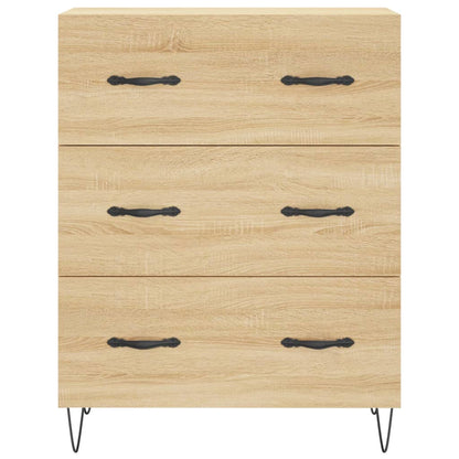 Credenza Rovere Sonoma 69,5x34x180 cm in Legno Multistrato - homemem39