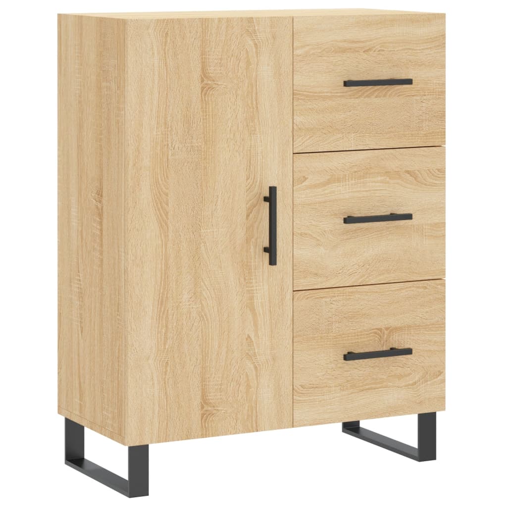 Credenza Rovere Sonoma 69,5x34x180 cm in Legno Multistrato - homemem39