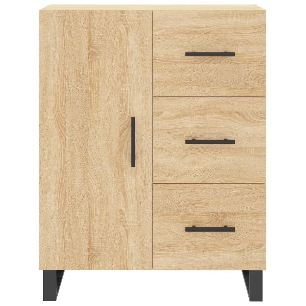 Credenza Rovere Sonoma 69,5x34x180 cm in Legno Multistrato - homemem39