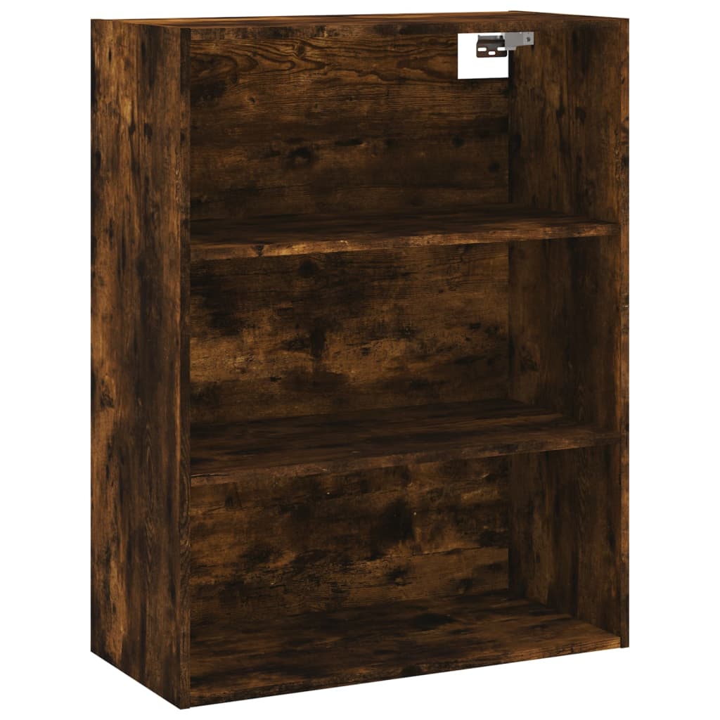 Credenza Rovere Fumo  69,5x34x180 cm in Legno Multistrato - homemem39