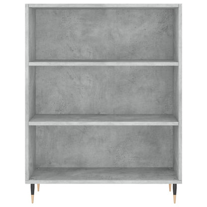 Credenza Grigio Sonoma 69,5x32,5x180 cm Legno Multistrato - homemem39