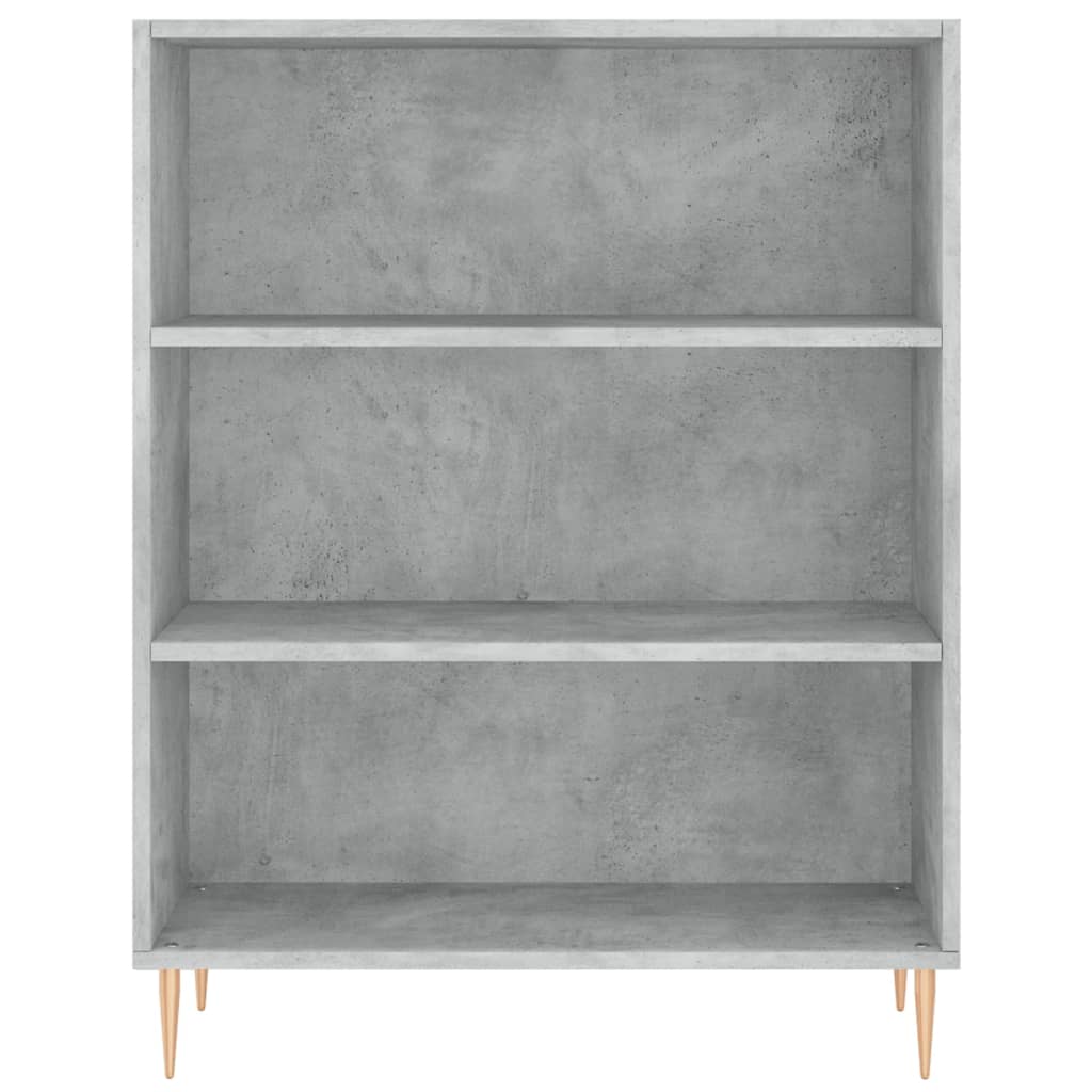 Credenza Grigio Sonoma 69,5x32,5x180 cm Legno Multistrato - homemem39