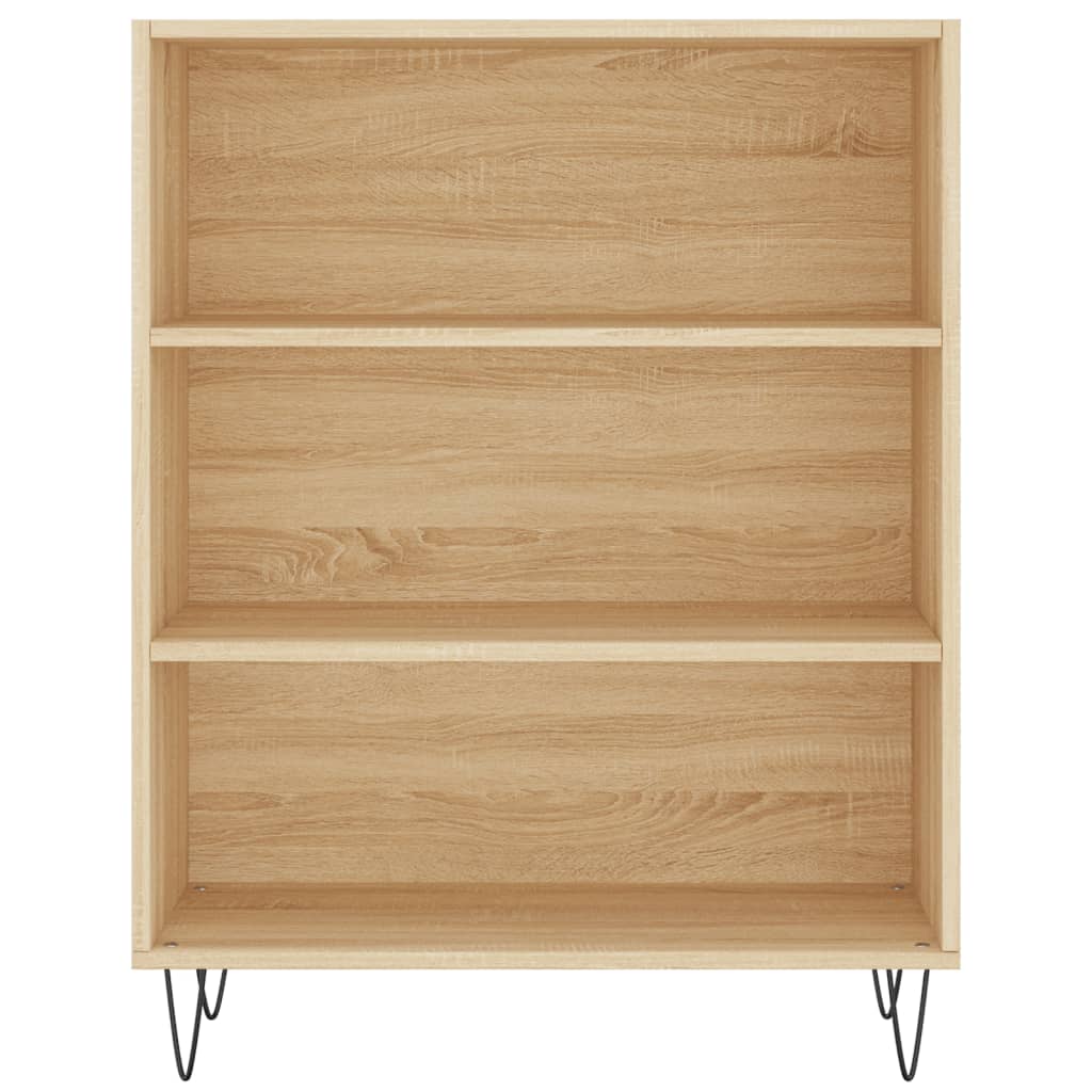 Credenza Rovere Sonoma 69,5x32,5x180 cm Legno Multistrato - homemem39