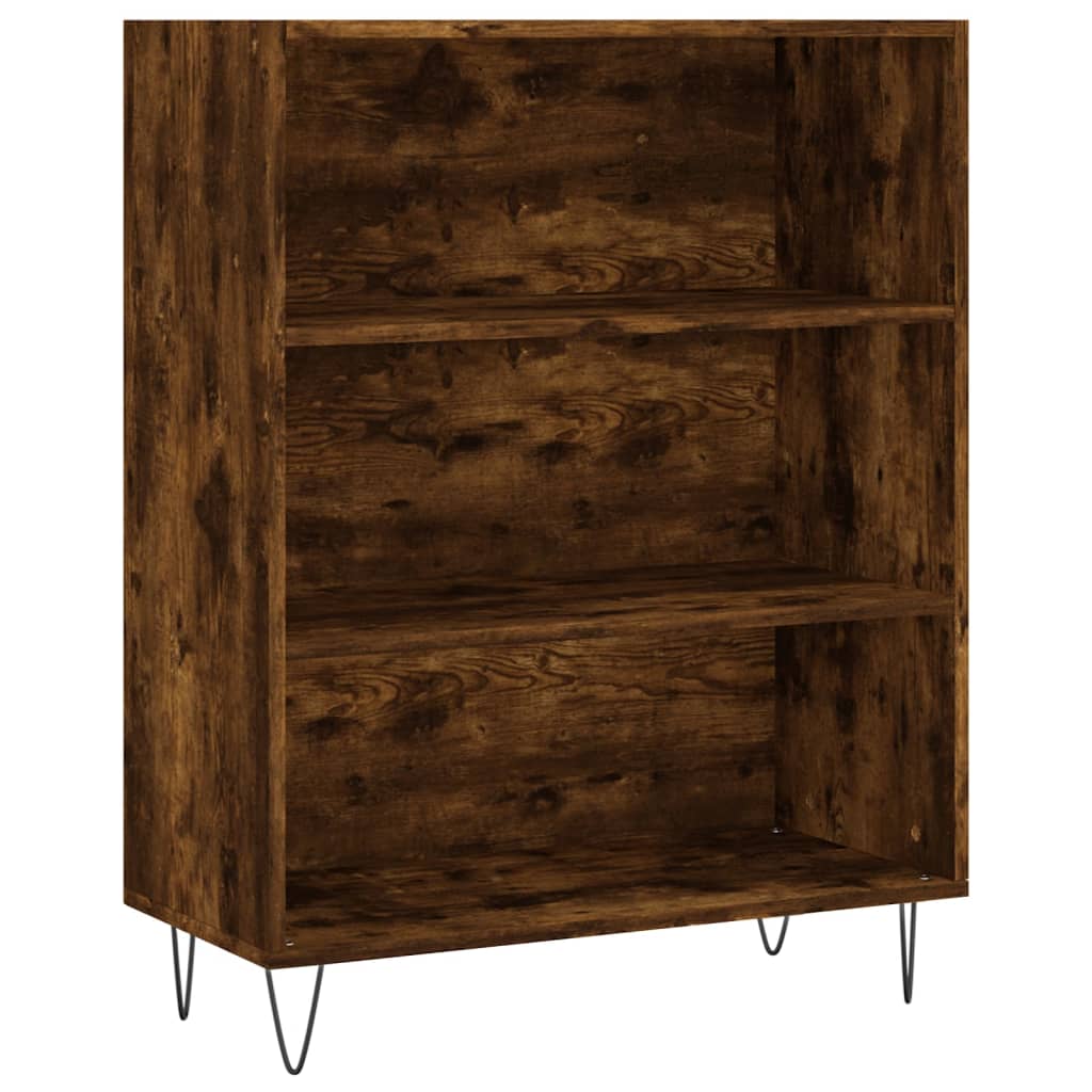 Credenza Rovere Fumo 69,5x32,5x180 cm Legno Multistrato - homemem39