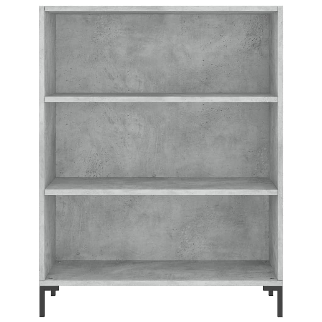 Credenza Grigio Sonoma 69,5x32,5x180 cm Legno Multistrato - homemem39