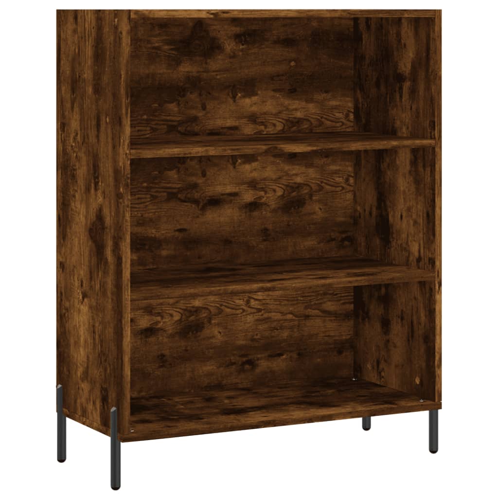 Credenza Rovere Fumo 69,5x32,5x180 cm Legno Multistrato - homemem39