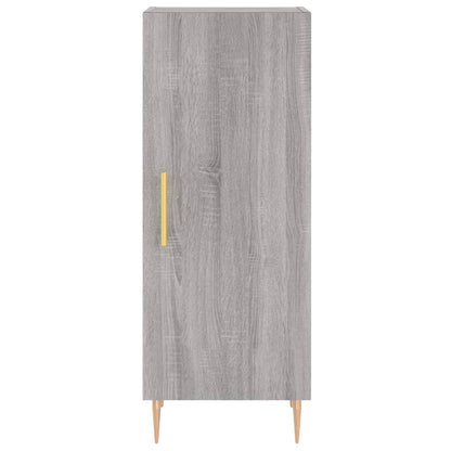 Credenza Grigio Sonoma 34,5x34x180 cm in Legno Multistrato - homemem39