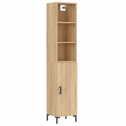 Credenza Rovere Sonoma 34,5x34x180 cm in Legno Multistrato - homemem39