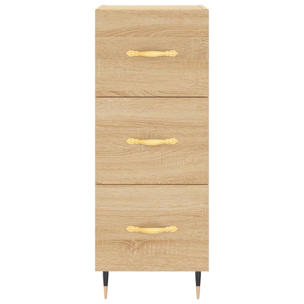 Credenza Rovere Sonoma 34,5x34x180 cm in Legno Multistrato - homemem39