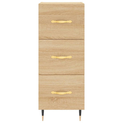 Credenza Rovere Sonoma 34,5x34x180 cm in Legno Multistrato - homemem39