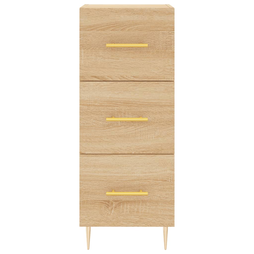 Credenza Rovere Sonoma 34,5x34x180 cm in Legno Multistrato - homemem39