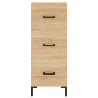 Credenza Rovere Sonoma 34,5x34x180 cm in Legno Multistrato - homemem39