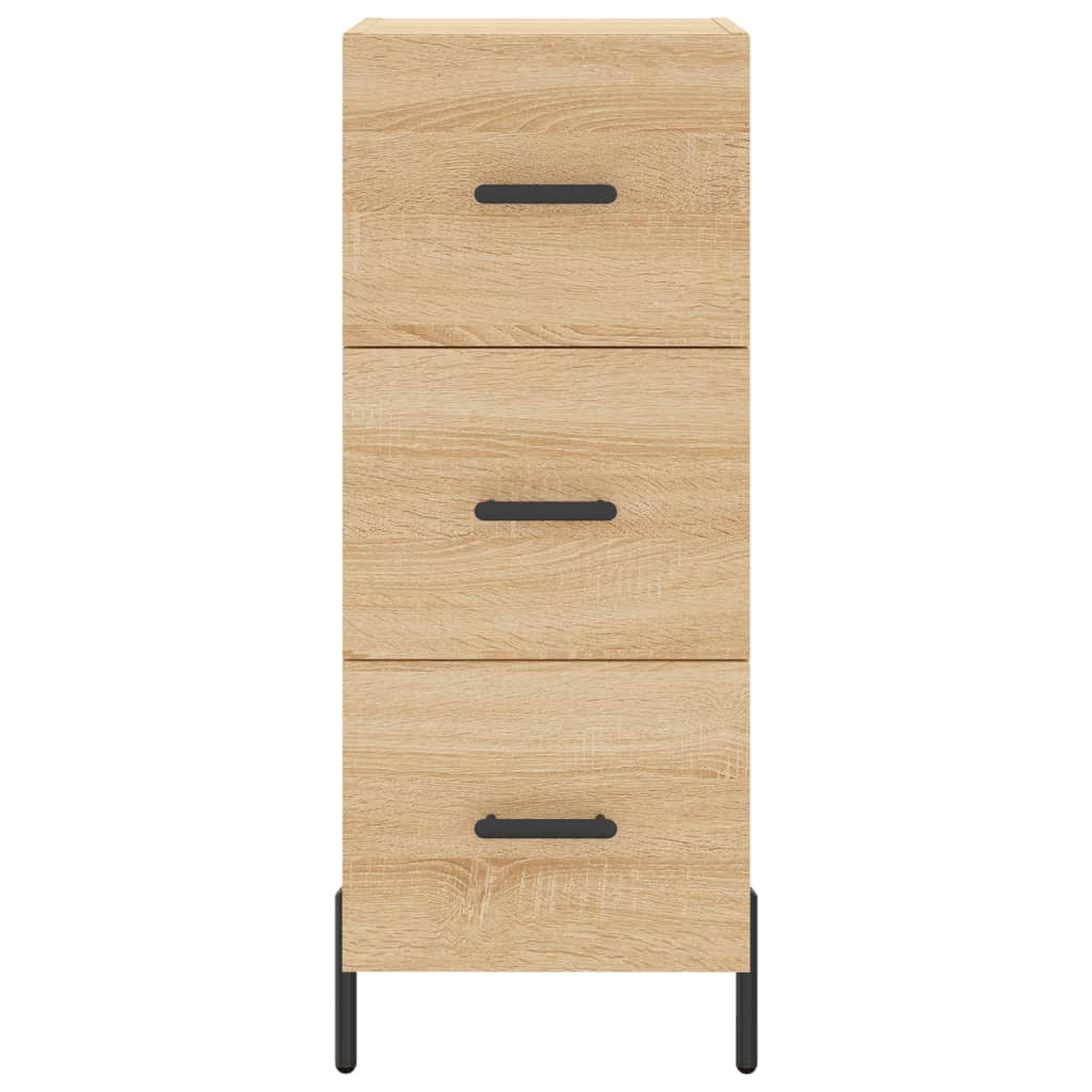 Credenza Rovere Sonoma 34,5x34x180 cm in Legno Multistrato - homemem39