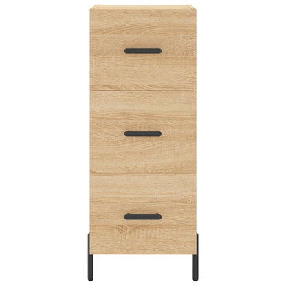 Credenza Rovere Sonoma 34,5x34x180 cm in Legno Multistrato - homemem39