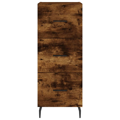 Credenza Rovere Fumo 34,5x34x180 cm in Legno Multistrato - homemem39