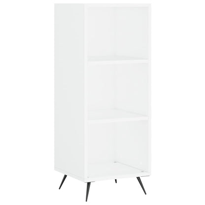 Credenza 34,5x32,5x180 cm in Legno Multistrato Bianco Lucido - homemem39