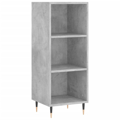 Credenza Grigio Cemento 34,5x32,5x180 cm in Legno Multistrato - homemem39