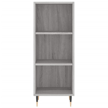 Credenza Grigio Sonoma 34,5x32,5x180 cm in Legno Multistrato - homemem39