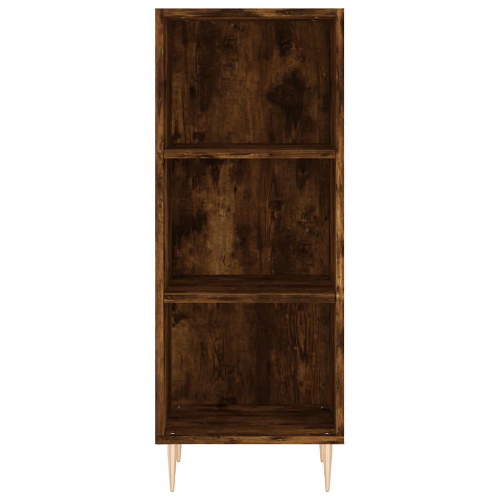 Credenza Rovere Fumo 34,5x32,5x180 cm in Legno Multistrato - homemem39