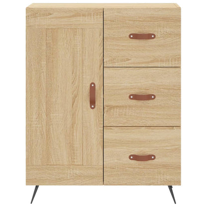 Credenza Rovere Sonoma 69,5x34x180 cm in Legno Multistrato - homemem39