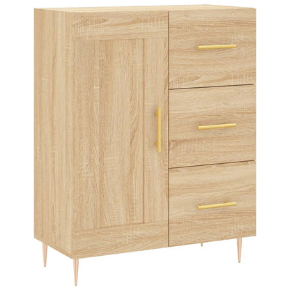 Credenza Rovere Sonoma 69,5x34x180 cm in Legno Multistrato - homemem39