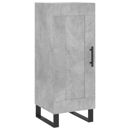 Credenza Grigio Cemento 34,5x34x180 cm in Legno Multistrato - homemem39