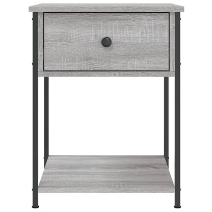 Comodini 2 pz Grigio Sonoma 44x45x58 cm in Legno Multistrato - homemem39