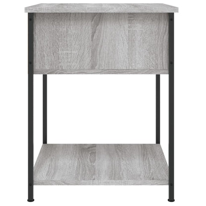 Comodini 2 pz Grigio Sonoma 44x45x58 cm in Legno Multistrato - homemem39