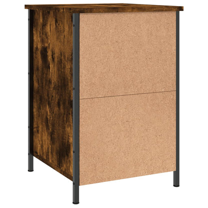 Comodini 2 pz Rovere Fumo 40x42x60 cm in Legno Multistrato - homemem39