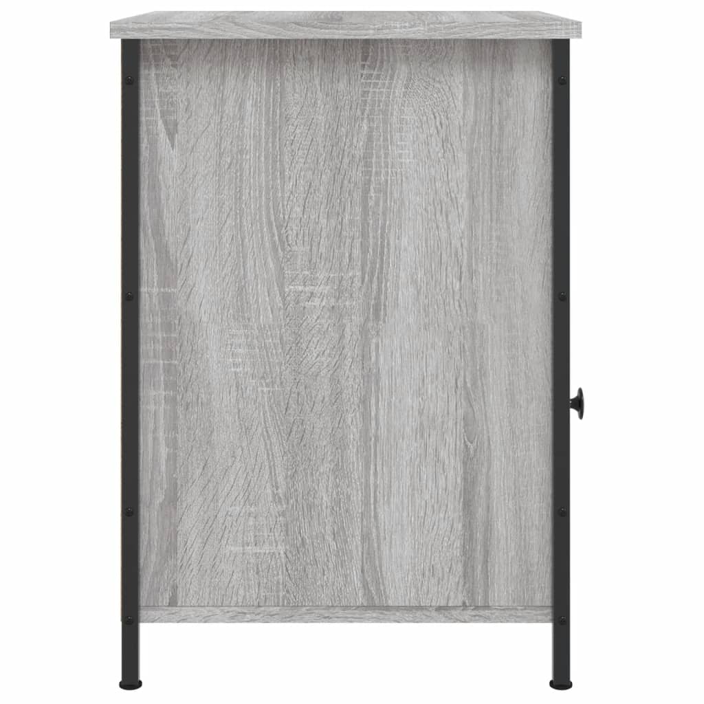 Comodini 2 pz Grigio Sonoma 40x42x60 cm in Legno Multistrato - homemem39