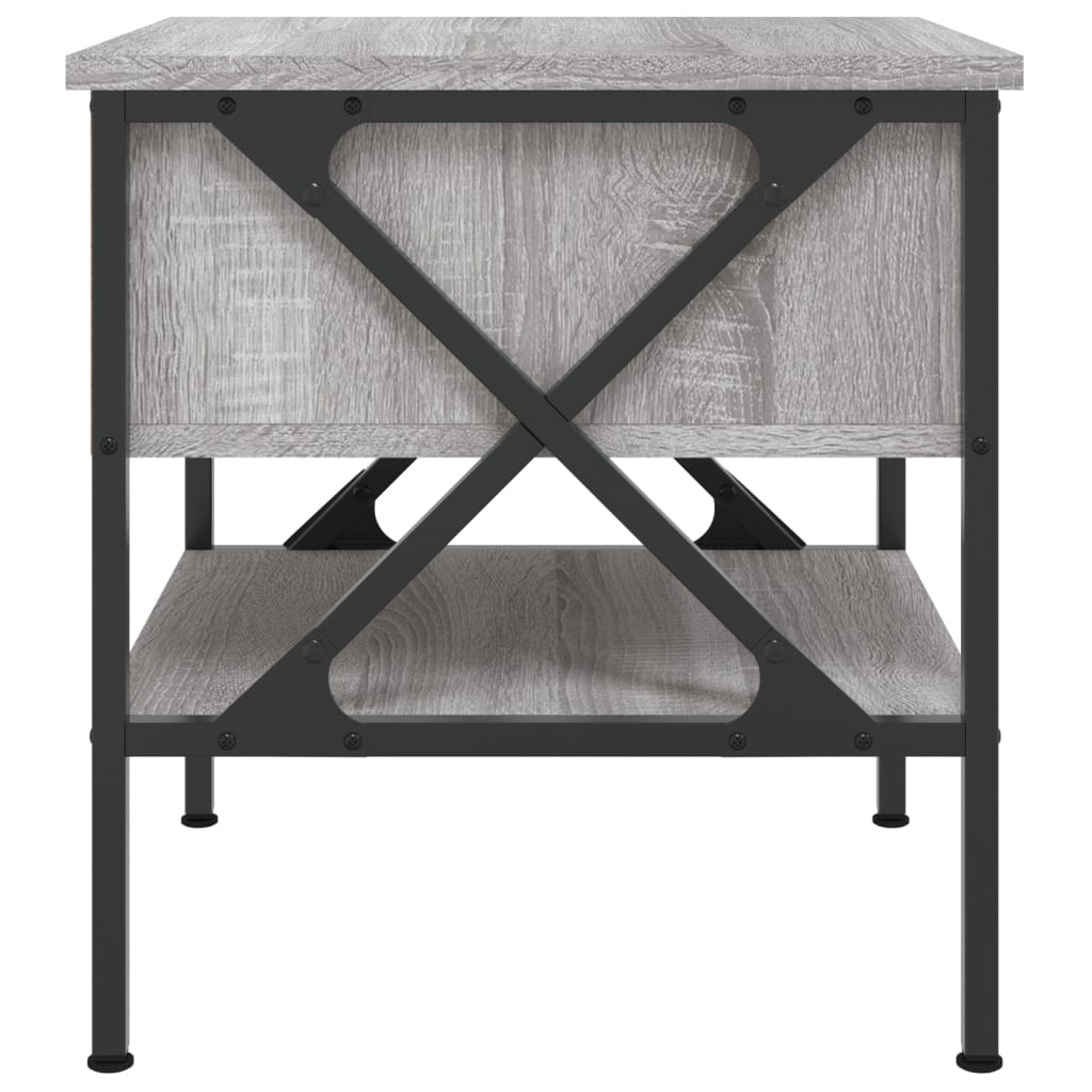 Comodini 2 pz Grigio Sonoma 40x42x45 cm in Legno Multistrato - homemem39