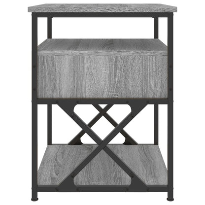 Comodini 2 pz Grigio Sonoma 40x42x55 cm in Legno Multistrato - homemem39