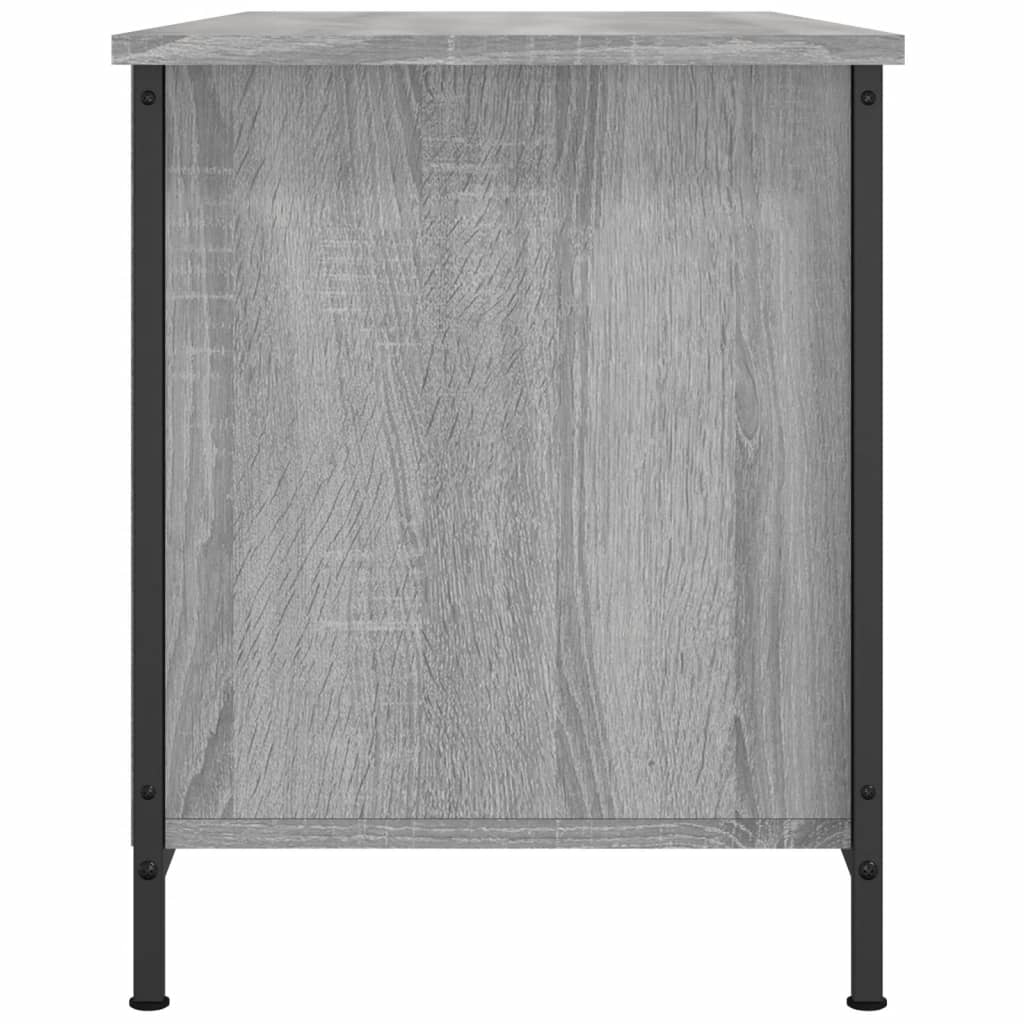 Mobile Porta TV Grigio Sonoma 100x40x50 cm in Legno Multistrato - homemem39