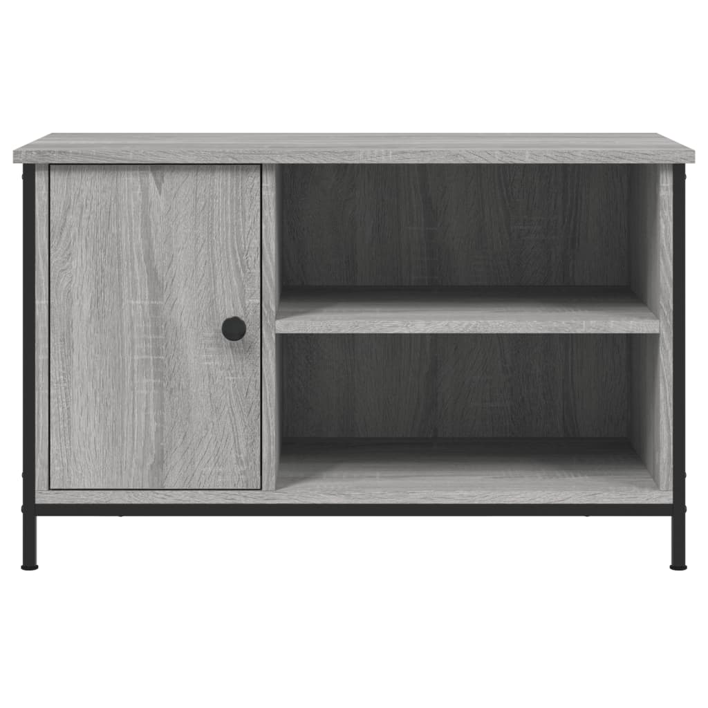 Mobile Porta TV Grigio Sonoma 80x40x50 cm in Legno Multistrato - homemem39