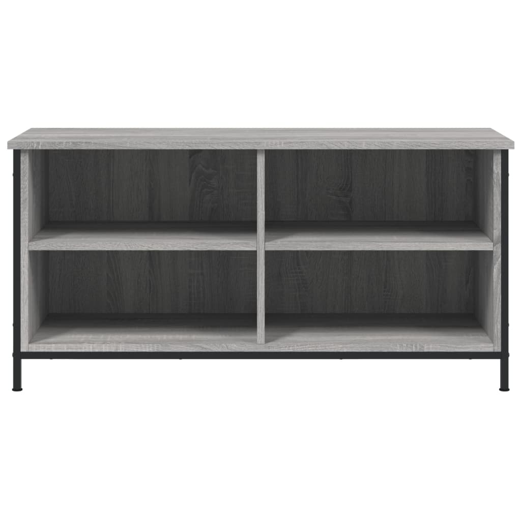 Mobile Porta TV Grigio Sonoma 100x40x50 cm in Legno Multistrato - homemem39